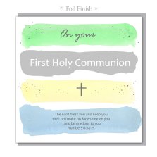 First Holy Communion Single Card