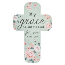 My Grace Is Sufficient Cross Bookmark - 2 Corinthians 12:9 Pack of 12