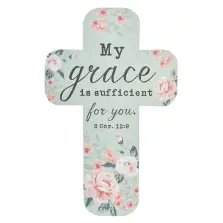 My Grace Is Sufficient Cross Bookmark - 2 Corinthians 12:9 Pack of 12