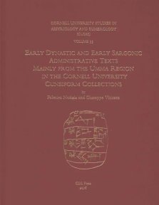 Cusas 33: Early Dynastic and Early Sargonic Administrative Texts Mainly from the Umma Region