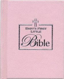 Pink First Baby Story Book Bible