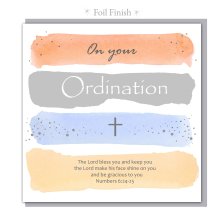 Ordination Blessing Single Card