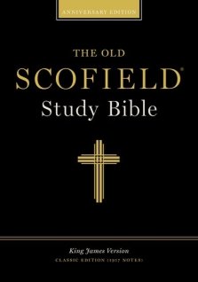 KJV Old Scofield Study Bible: Classic Edition, Genuine Leather, Black