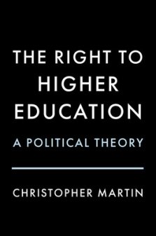 The Right to Higher Education: A Political Theory