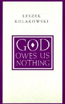 God Owes Us Nothing - A Brief Remark On Pascal`s Religion And On The Spirit Of Jansenism