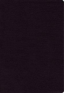 NASB, Thinline Bible, Bonded Leather, Black, Red Letter, 1995 Text, Thumb Indexed, Comfort Print