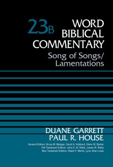 Song of Songs and Lamentations, Volume 23B