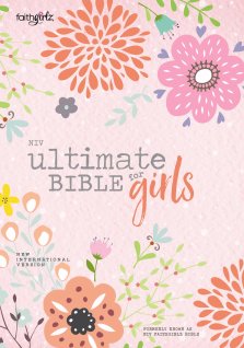 NIV Ultimate Bible for Girls, Pink, Hardcover, Introductions, Two-Color Interior, Quizzes, Answers to Bible Questions