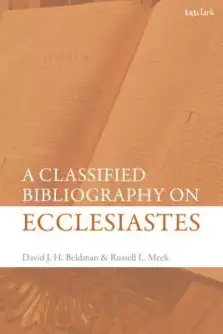 Classified Bibliography on Ecclesiastes