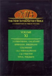 The New Interpreter's Bible : Vol 11 : 2 Corinthians - Philemon