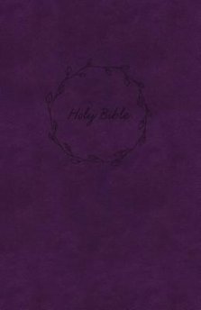 NKJV Value Thinline Bible, Large Print, Imitation Leather, Purple, Red Letter Edition