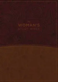 The NKJV, Woman's Study Bible, Imitation Leather, Brown/Burgundy, Full-Color, Indexed