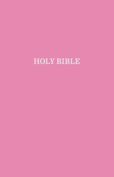 KJV, Gift and Award Bible, Imitation Leather, Pink, Red Letter Edition