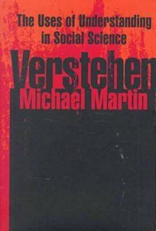 Verstehen: The Uses of Understanding in the Social Sciences