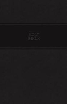 KJV, Reference Bible, Personal Size Giant Print, Imitation Leather, Black, Red Letter Edition