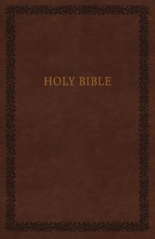 NKJV, Holy Bible, Soft Touch Edition, Leathersoft, Brown, Comfort Print