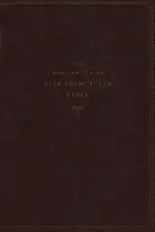 The NKJV, Charles F. Stanley Life Principles Bible, 2nd Edition, Leathersoft, Burgundy, Comfort Print