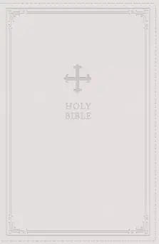 NRSV Catholic, Bible, White, Imitation Leather, Gift Edition, Comfort Print, Anglicised, Reading Plans, Prayers, Book Introductions, Timelines, Glossary, Concordance, Maps, Presentation Page