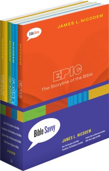 Bible Savvy Set Of 4 Books