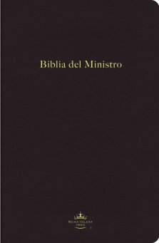 Biblia del Ministro Reina Valera 1960, Tamaño Manual, Leathersoft, Negro / Spanish Ministers Bible RVR 1960, Leathersoft, Black