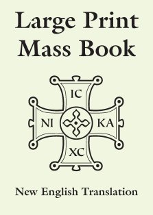 Large Print Mass Book