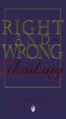 Right And Wrong Thinking