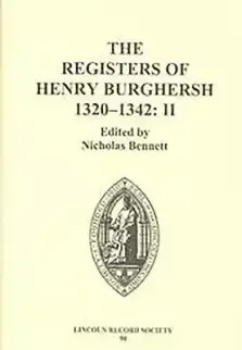 The Registers of Henry Burghersh, 1320-1342