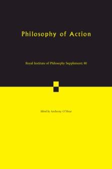 Philosophy Of Action