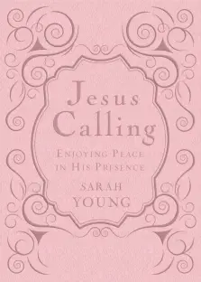 Jesus Calling, Pink Leathersoft, with Scripture References