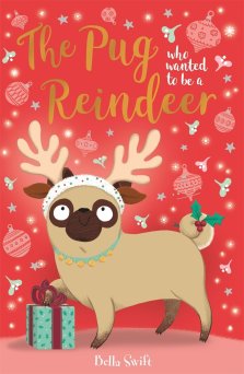 The Pug who wanted to be a Reindeer