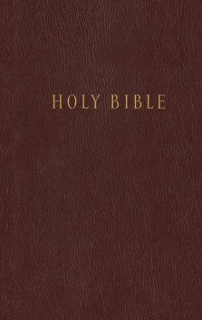 NLT Pew Bible Burgundy Hardback