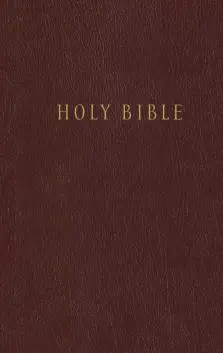 NLT Pew Bible Burgundy Hardback