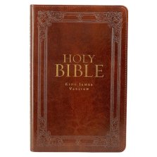 KJV Standard Size Thumb Index Edition: Burgundy, Ribbon Marker, Presentation Page, Gilt Edges