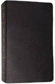 ESV Study Bible: Black, Bonded Leather