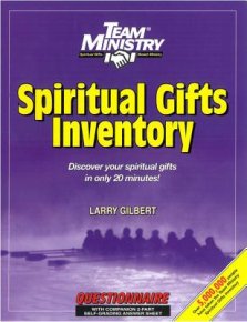 Team Ministry Spiritual Gifts Inventory- Adult