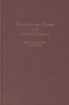 Heinrich Von Kleist Und Die Aufkl