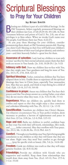 Scriptural Blessings To Pray For Your Children (50 pack)