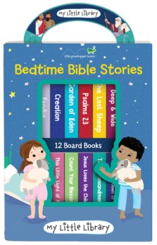 My Little Library: Bedtime Bible Stories (12 Board Books)