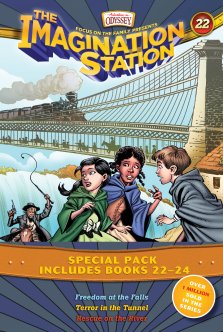 Imagination Station Books 3-pack: Freedom at the Falls / Terror in the Tunnel / Rescue on the River