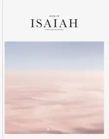 NLT Alabaster Book of Isaiah, White, Paperback