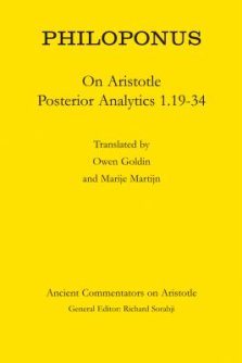 Philoponus: On Aristotle Posterior Analytics 1.19-34