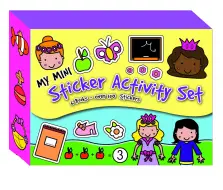 My Mini Sticker Activity Set - 6 Books Over 150 Stickers (Pink Box)