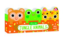 Shaped Animal Board Book Set - Meet the Jungle Animals