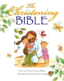 The Christening Bible White