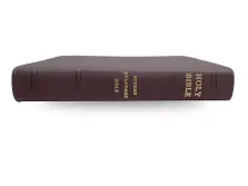 Berean Standard Bible - Genuine Leather - Tosca Cowhide Garnet