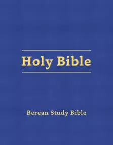 Berean Study Bible (Blue Hardcover)