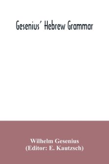 Gesenius' Hebrew grammar