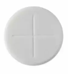 Pack of 50 Priest Communion Wafers 2.75" Single Cross, Sealed Edge, White