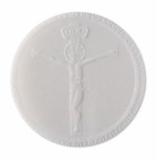 Pack of 50 Priest Communion Wafers 2.5" - Crucifix Altar Bread