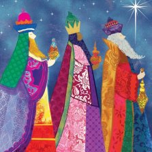 We Three Kings (Pack of 10) Charity Christmas Cards